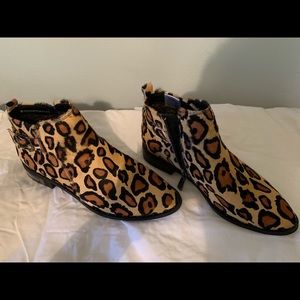 Blondo waterproof boots size 7/ Leopard/ brand new